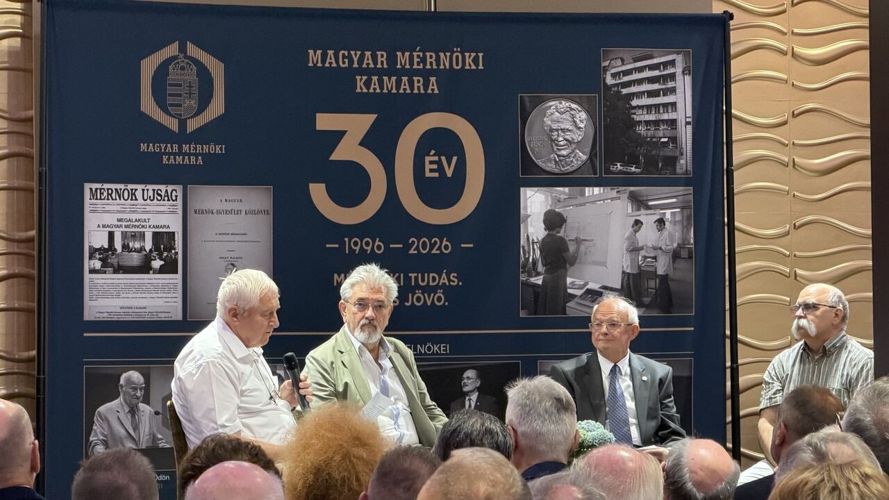 A Magyar Mérnöki Kamara 30 éves jubileumi ünnepsége az Öbölházban
